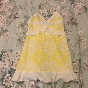 Yellow Gianni Bini sundress NWT